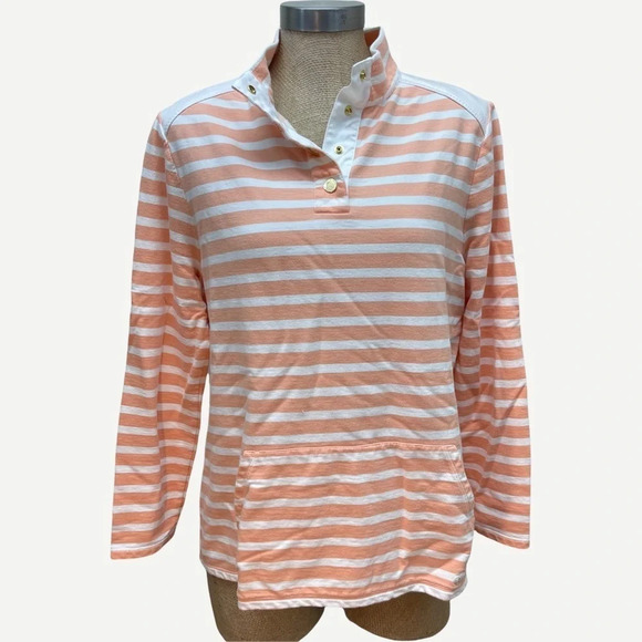 Brooks BROTHERS striped cotton‎ pullover sweater - Picture 1 of 6